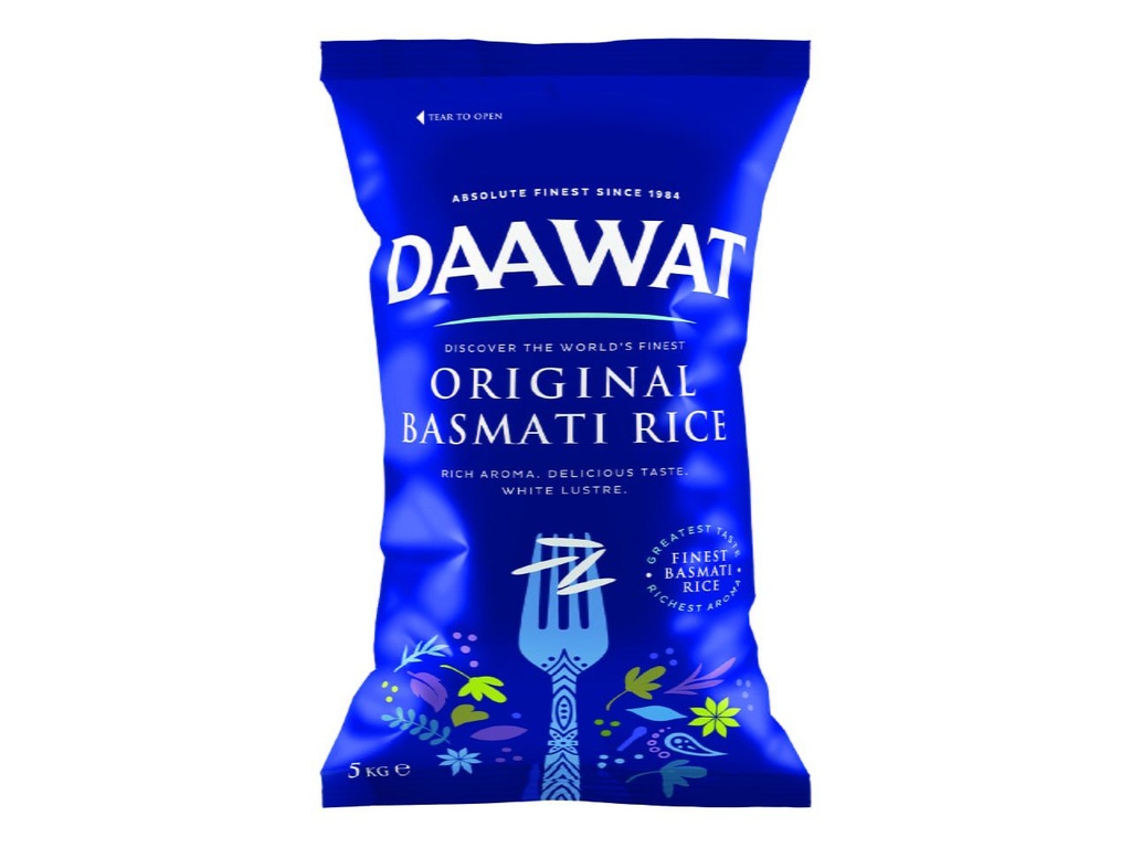 Riz original bleu, Daawat, 5kg