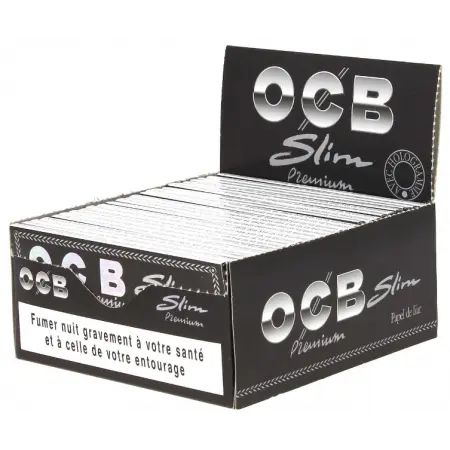 OCB SLIM VIRGIN Noir