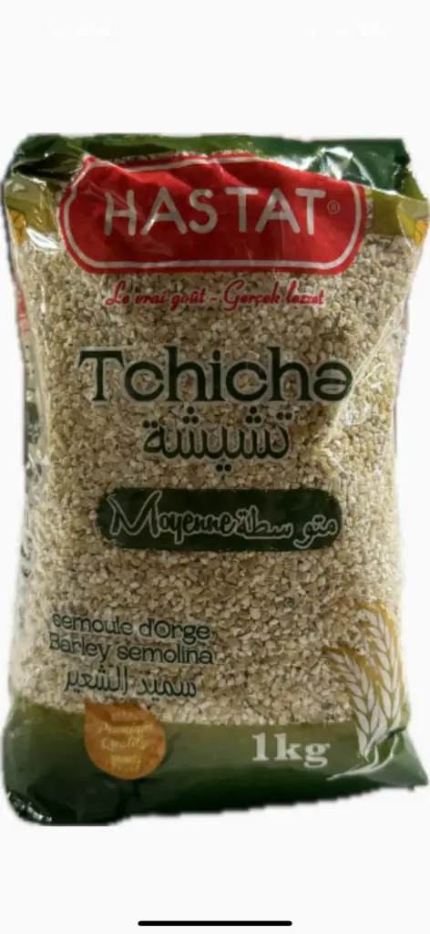  Semoule Orge moyenne, Hastat, 1kg