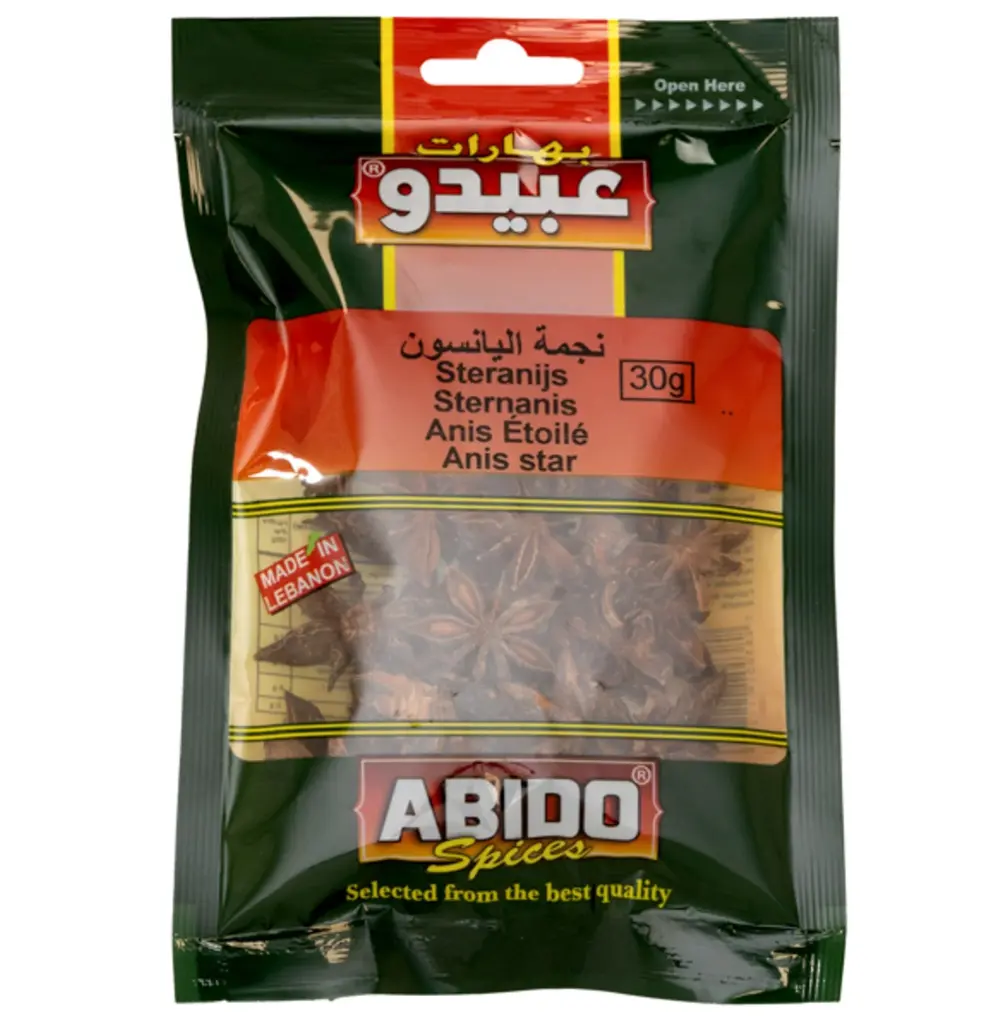 Abido, Anis star 30g
