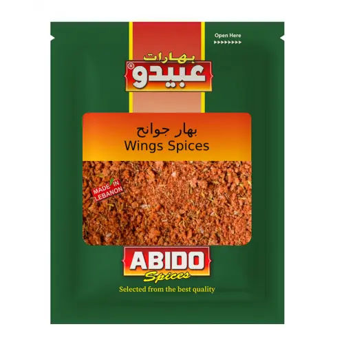 Epices pour ailes de poulet, Abido, 50g