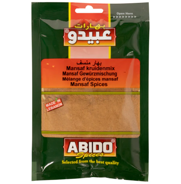 Epices Mansaf kruidenmix, Abido, 50g