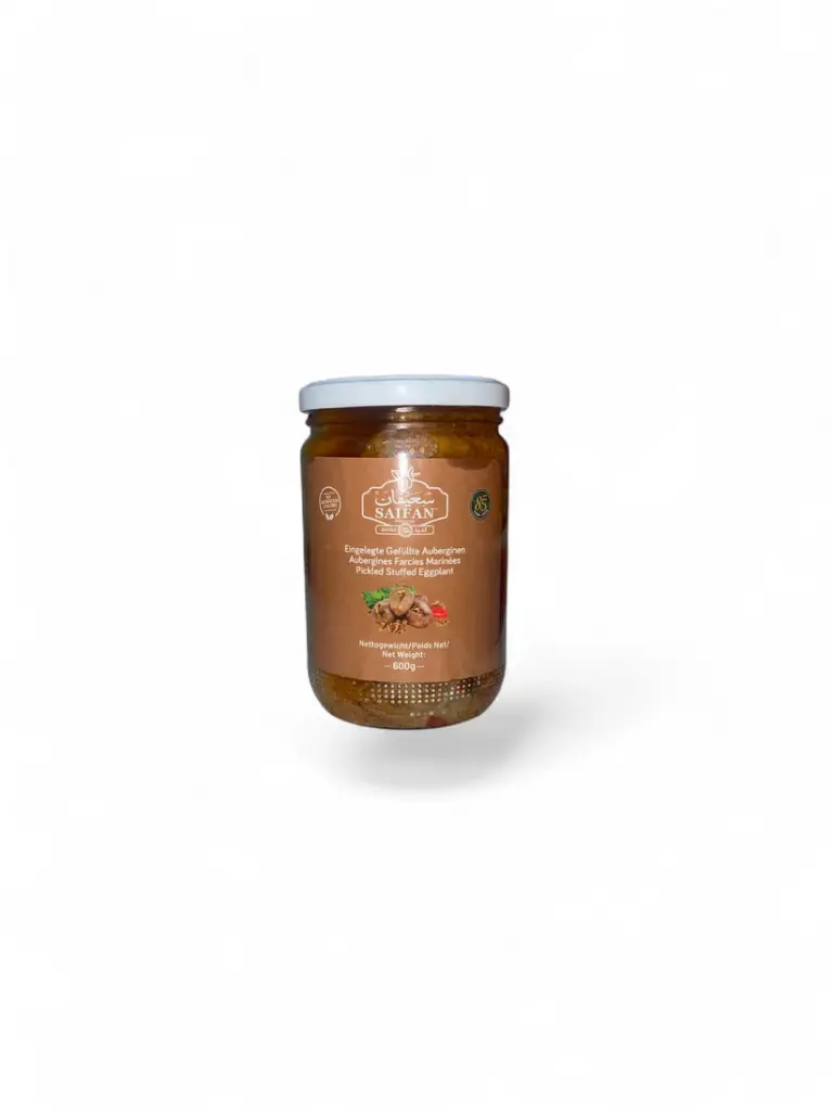 Aubergine farcies marinées, Saifan, 600g