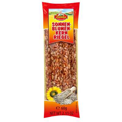 Barre craquante au caramel et graines de tournesol 60g