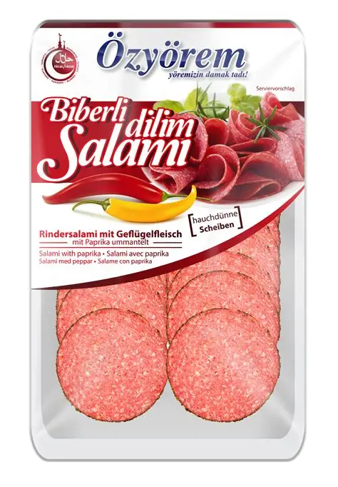 Bitki Dilim Salami, Ozyorem, 80g