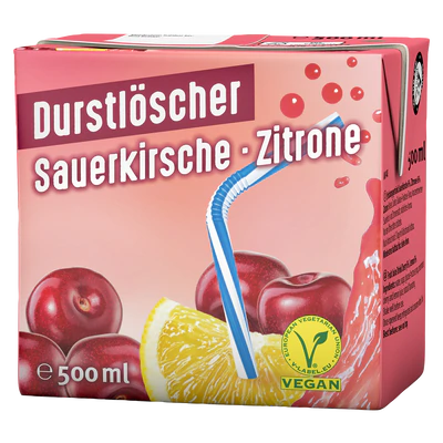 Boisson désaltérante Griotte Citron 500ml
