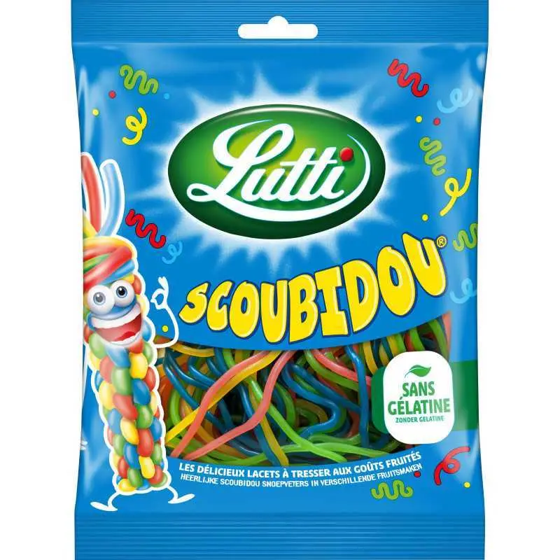Bonbon Scoubidou, Lutti, 100g
