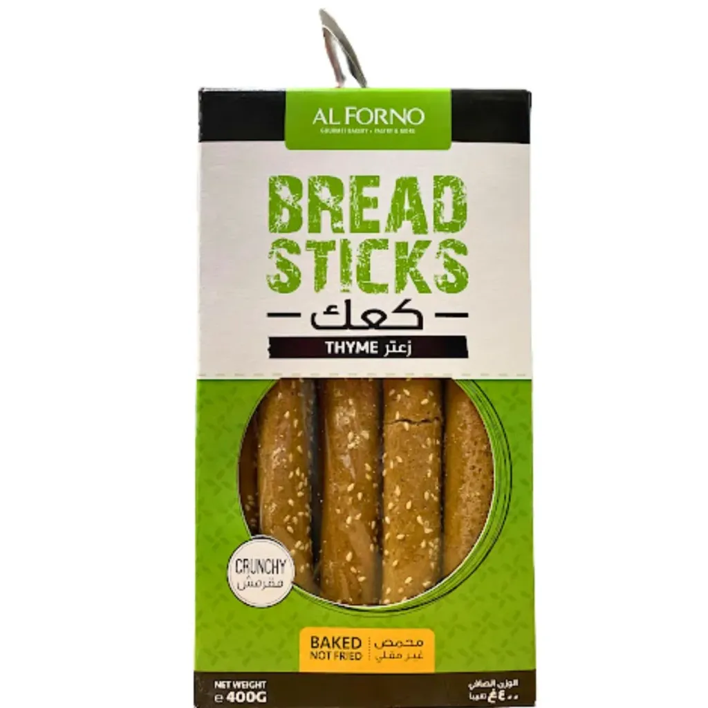 Bread sticks, Thyme with sesame, Al forno, 250g