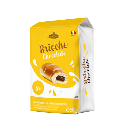 Brioches fourrées à la crème chocolat-noisettes 280g