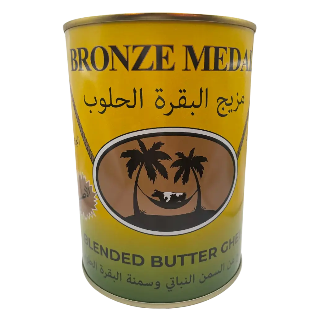 Bronze métal, blended butter ghee, 800g