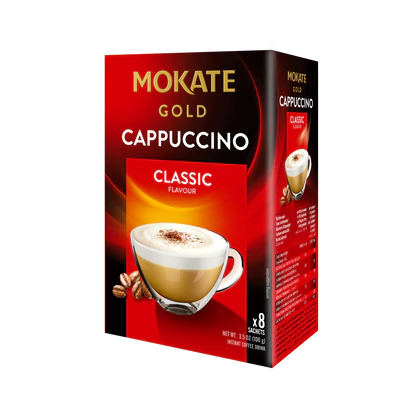 Cappuccino poudre déshydratée, Mokate Gold, 100g