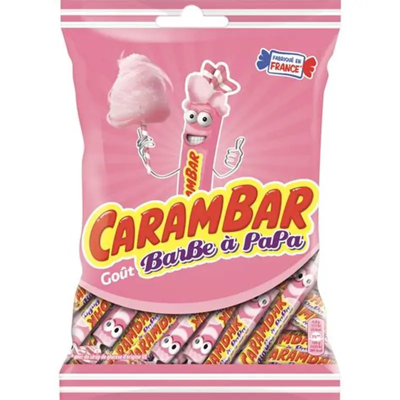 Barbe à papa, Carambar, 180g