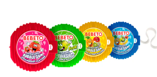 Chewing Gum Super Long Mix, Bebeto