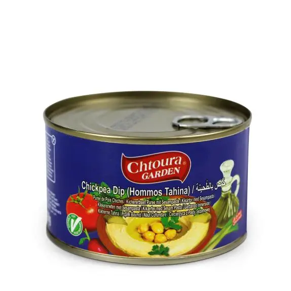 Chickpea dip hummus Tahina, Chtoura garden,(bleu) 420g