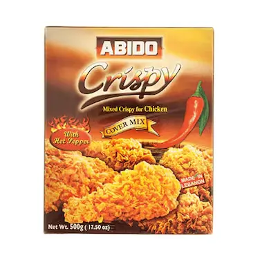 Chiken crispy cover mix hot, Abido , 500g + 50g free