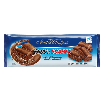 Chocolat au lait, Choc'n Bubble, 150g 