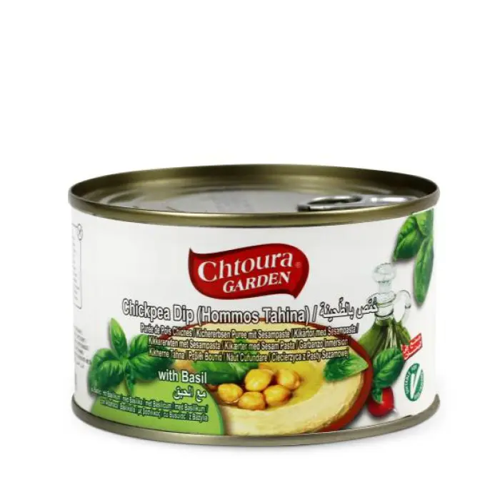 Chtoura Garden, Hummus with Tahina Basil, 420g
