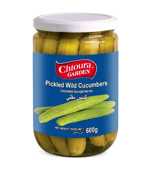 Chtoura Garden, Pickled Wild Cucumbers, 600g