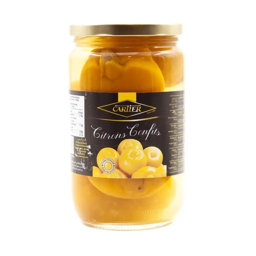 Citrons confits, Cartier, 720g