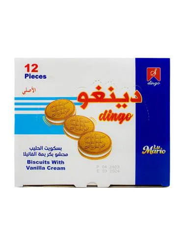 Cookies crème vanille, Dingo, 4 pièces