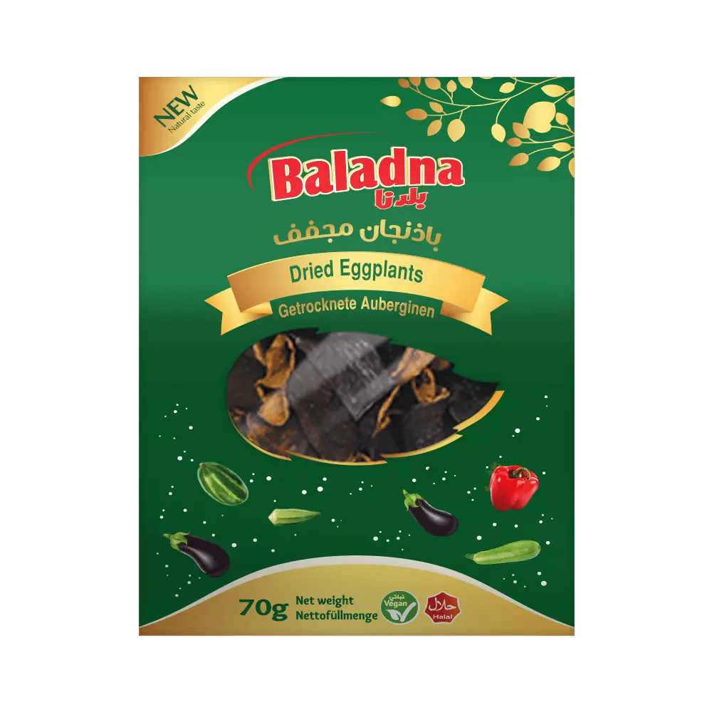 Dried eggplants, Baladna, 60g