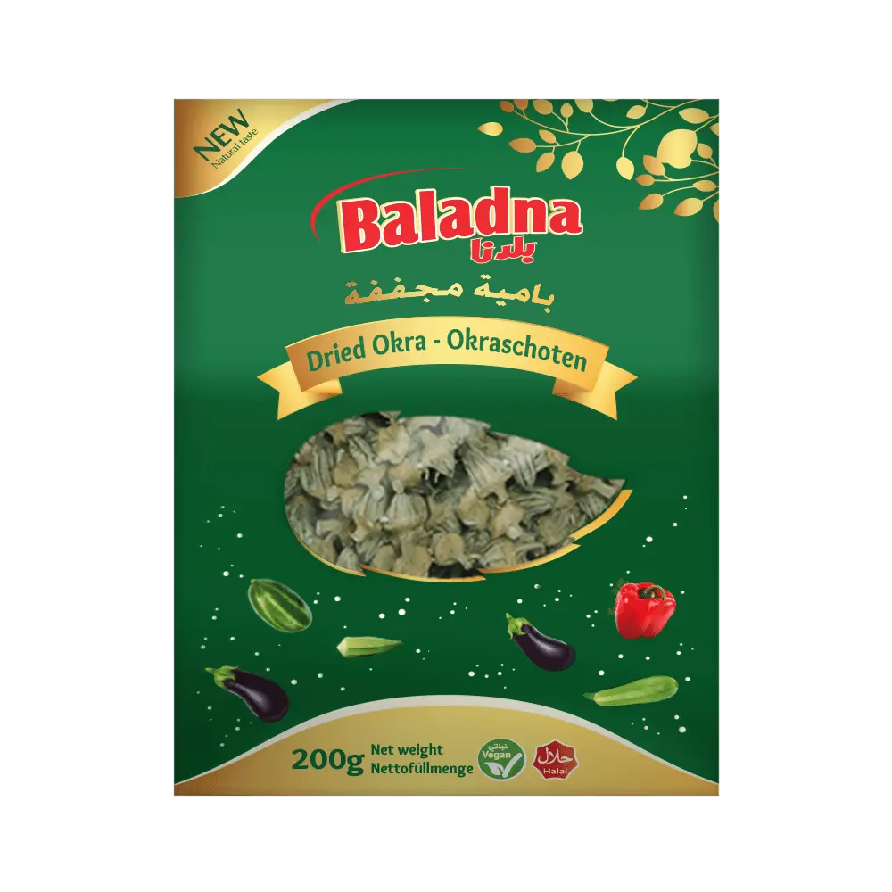 Dried Okra, Baladna, 150g