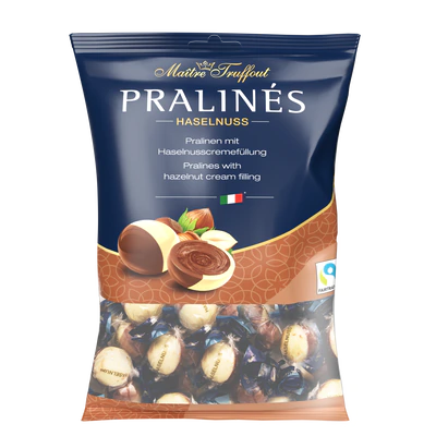 Duo de pralines fourrées à la crème 125g