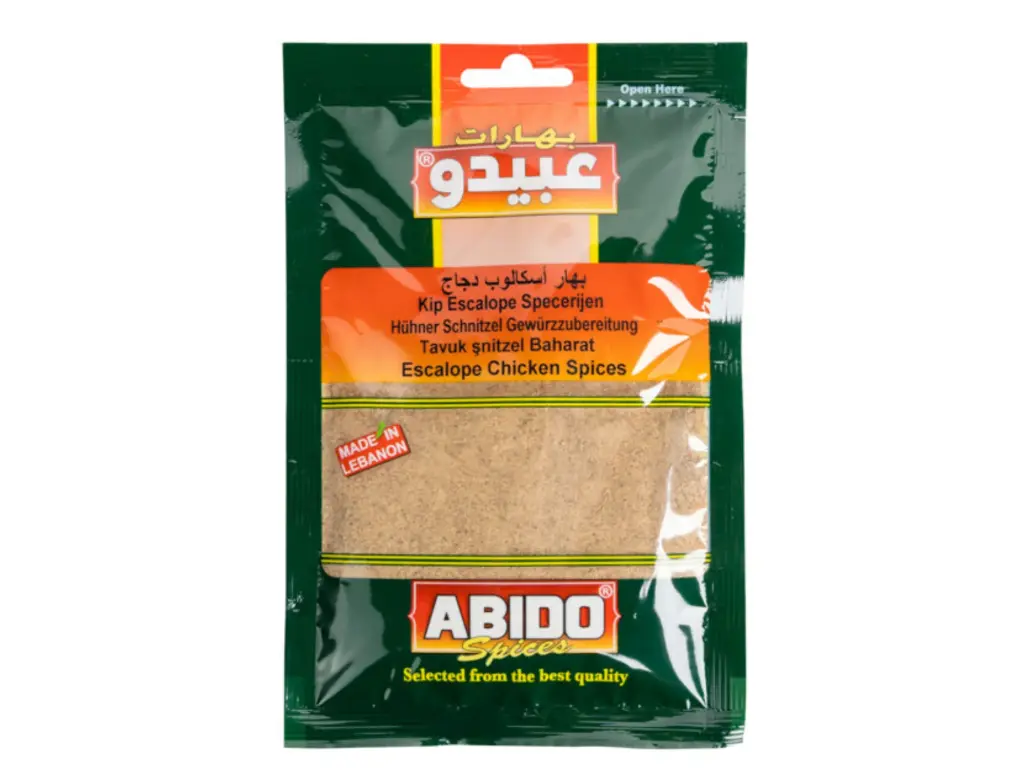 Escalope Chiken spices, Abido, 50g