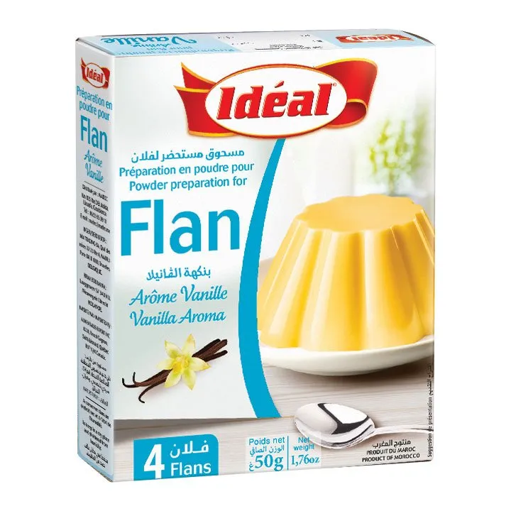Flan Parfum Vanille, Idéal, 2.5g