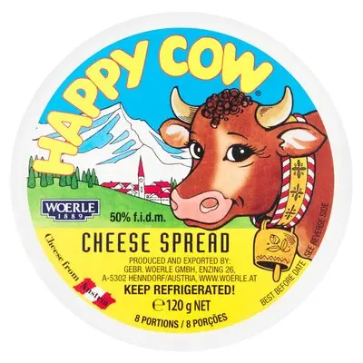 Fromage Happy Cow, 120g