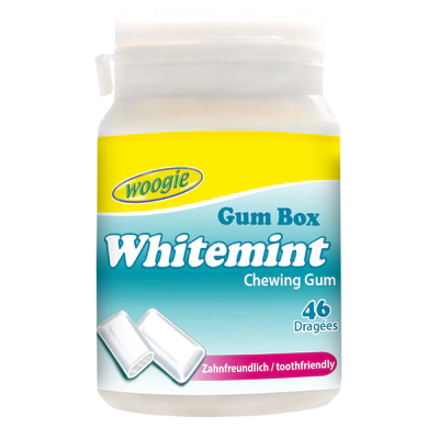 Gum box, Whitemint sans sucre, 64,4g