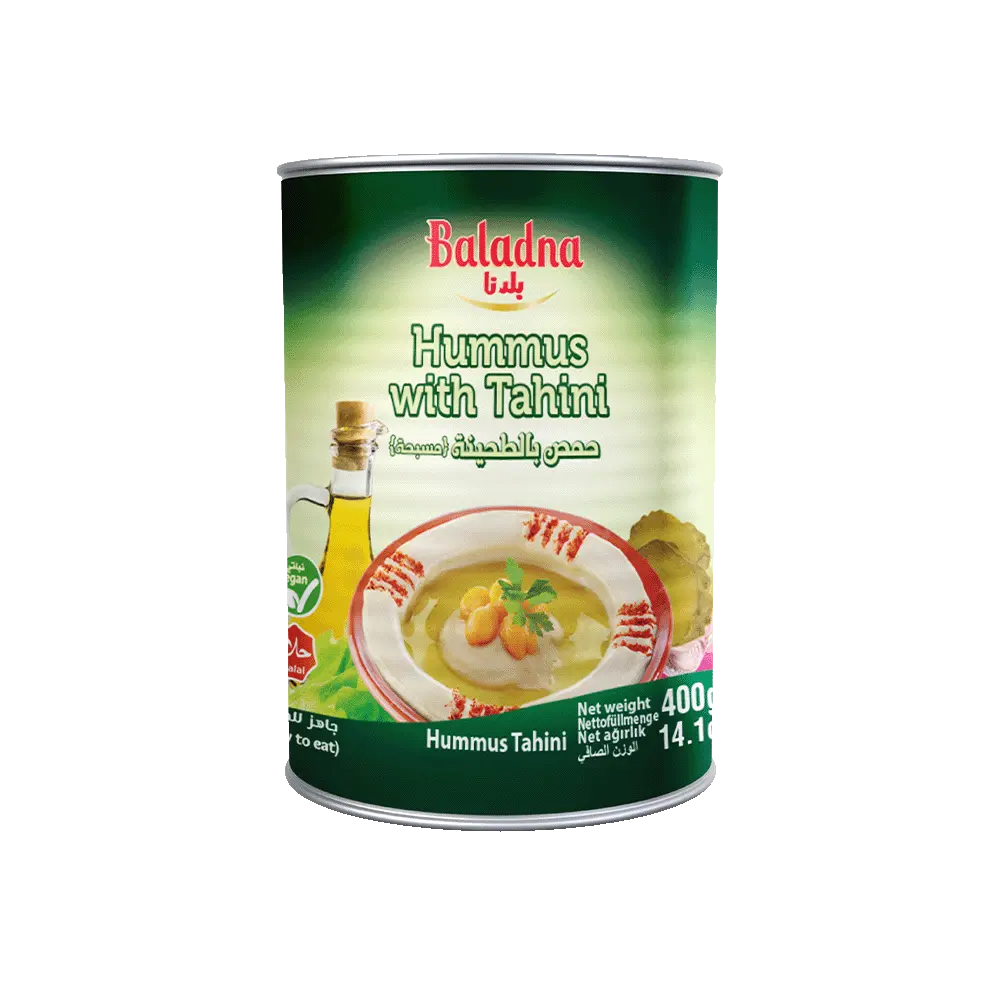 Hummus avec tahini, Baladna, 400g