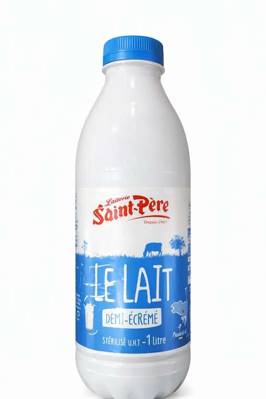 Lait Demi-écrémé, Saint-Père, 1L