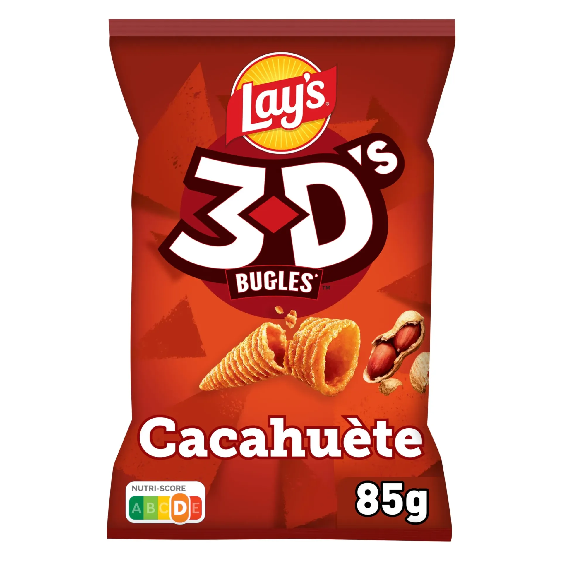 LAYS Chips 3 D Cacahuete 85 g