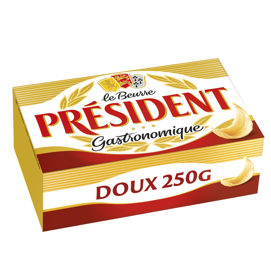 Le beurre doux, Président, 250g