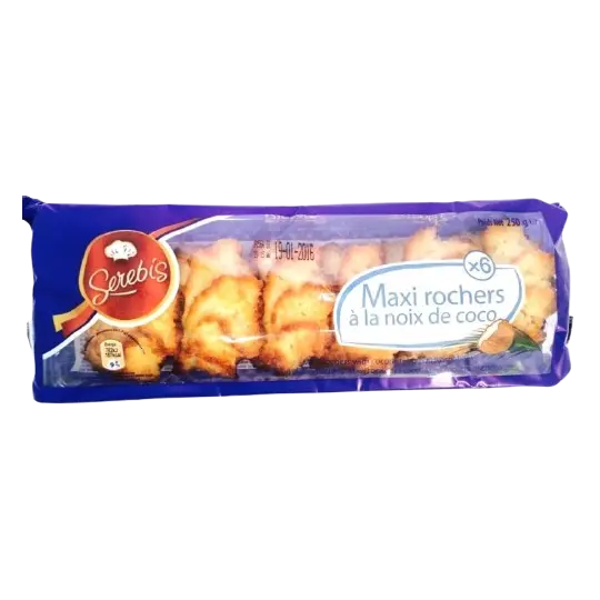 Maxi rochers à la noix de coco, 250g