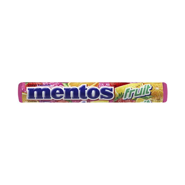Bonbons Fruits, Mentos, 37.5g