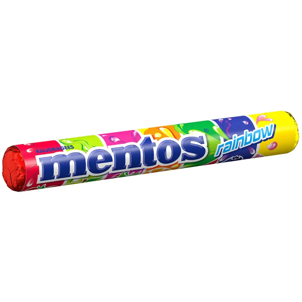 Bonbons Rainbow, Mentos, 37.5g