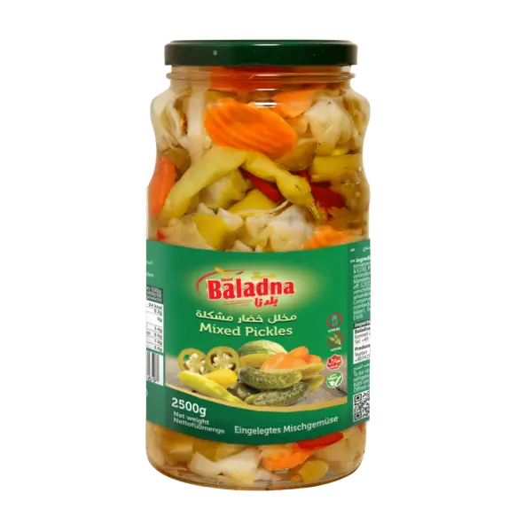 Mixed pickles, Baladna, 2800g