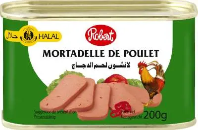 Mortadelle de poulet épicé, Robert, 200g