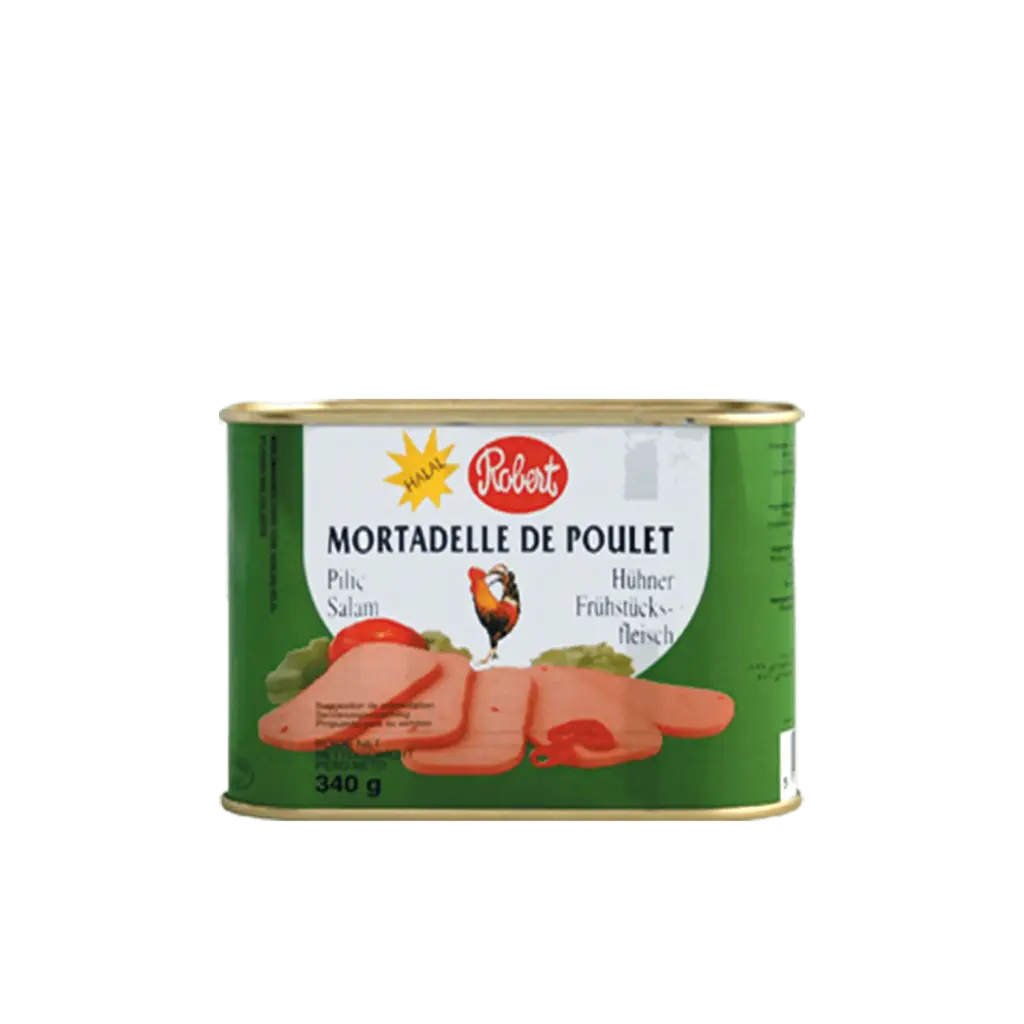 Mortadelle de poulet épicé, Robert, 340g