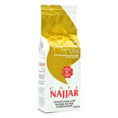 Najjar, Coffee, Classic, Super Extra Cardamom, 450g