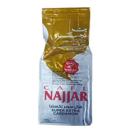 Najjar, Coffee, Classic, Super Extra Cardamon, 200g