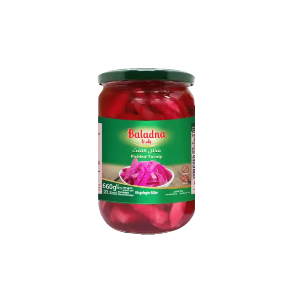 Nos navets marinés, Baladna, 660g
