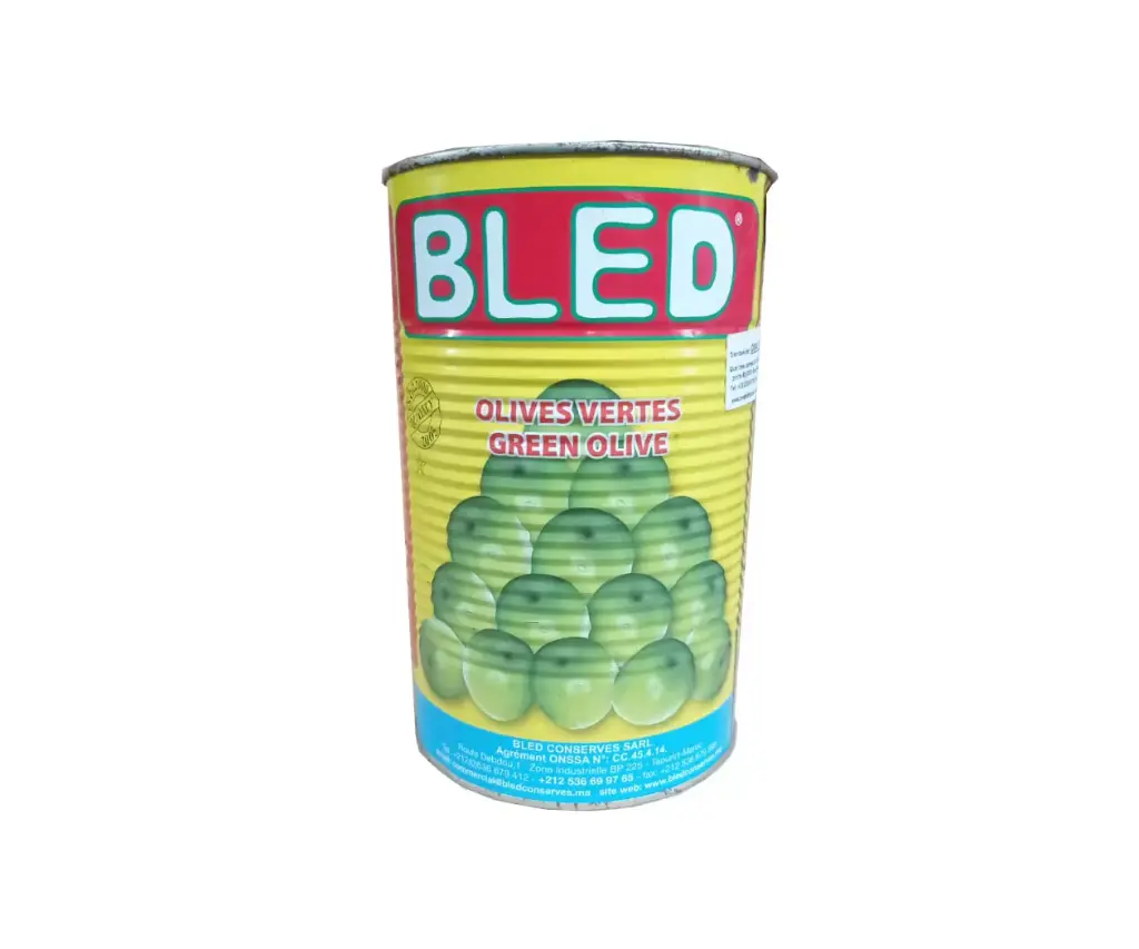 Olives vertes, Bled, 2.75kg