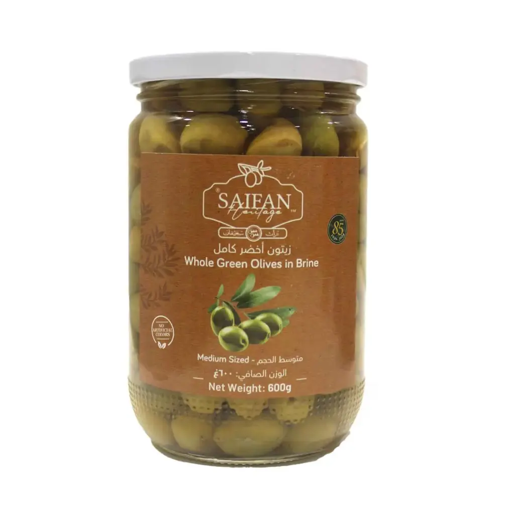 Olives Vertes, Saifan, 600g