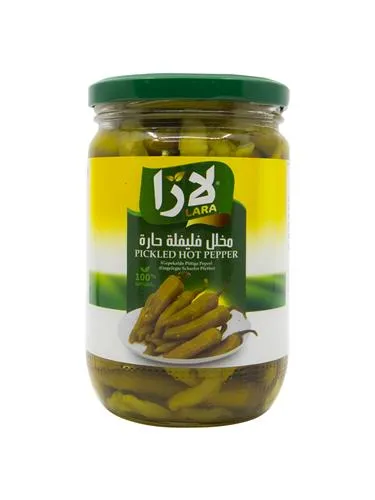 Piments forts marinés, Lara, 300g