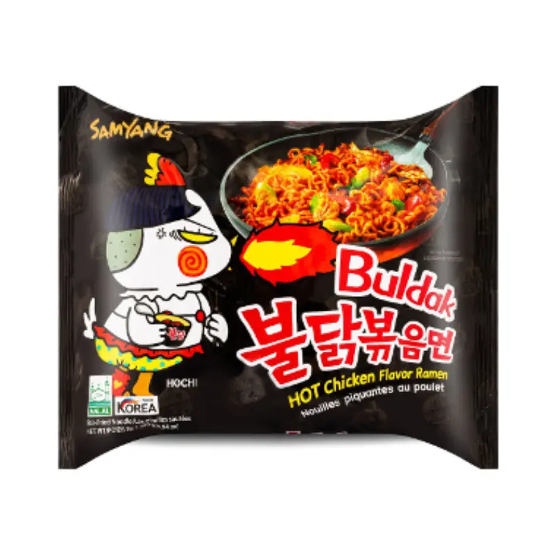 Ramen poulet piquant, Buldak, 140g