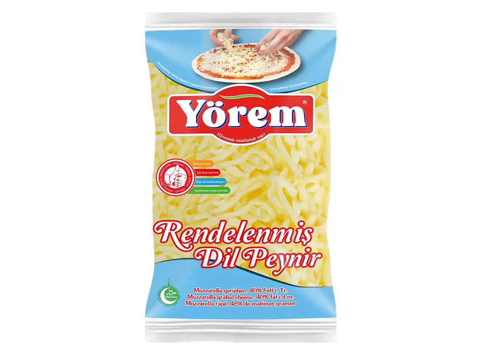 Rendelenmis Dil Peynir, Yorem, 200g
