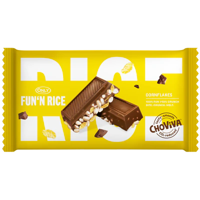 Riz soufflé et cornflakes ChoViva, 100g 